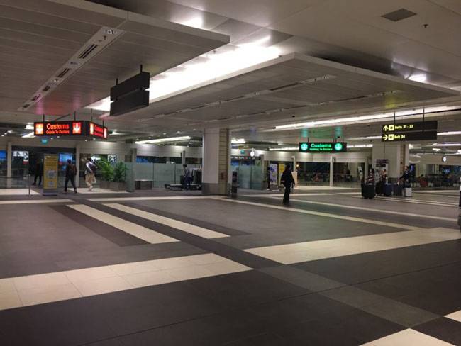 창이공항의 입국수속장 근방. 그냥 깔끔한데 천고가 좀 낮아서 그런지 여긴 인천공항이 훨씬 좋은 것 같다.