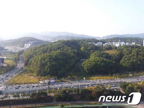 경기 성남시 분당구 정자동 1번지 백현지구 일대 부지/사진제공=성남도시개발공사© News1