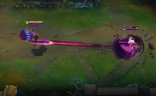 E 스킬 '깃부르미'/사진=리그 오브 레전드