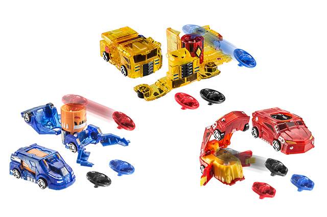 ▲ 터닝메카드 완구 신제품 '슈팅 메카니멀 3종'