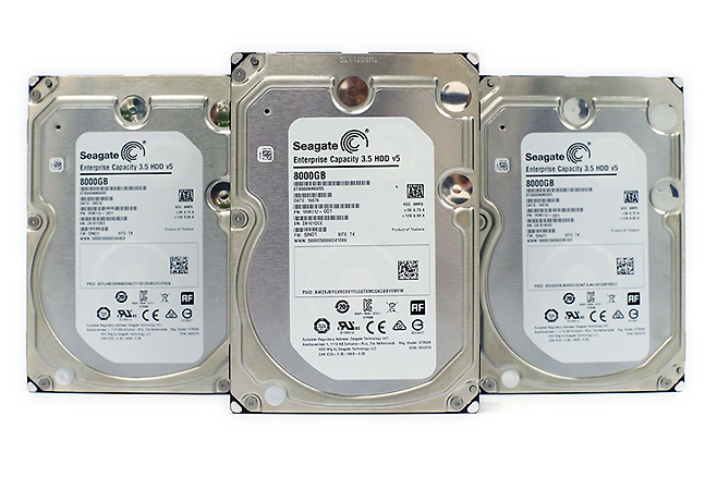 씨게이트 엔터프라이즈 캐퍼시티 3.5 하드디스크.