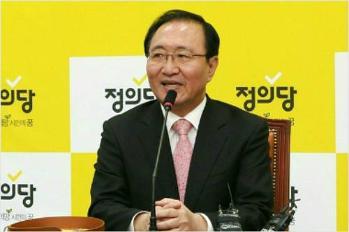 정의당 노회찬 원내대표 (사진=정의당 홈페이지 캡처)