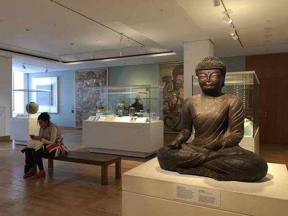 영국박물관(대영박물관) 한국관 전경