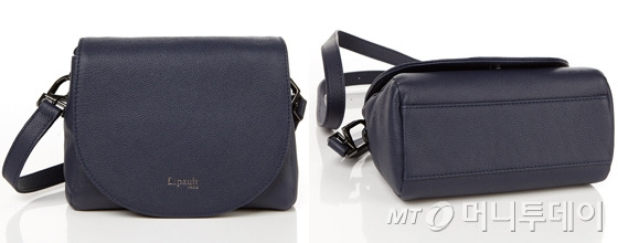 PLUME ELEGANCE CROSS BODY BAG XS NAVY /사진제공=리뽀