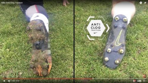 나이키 Anti-Clog Traction. [사진=유투브 캡쳐]