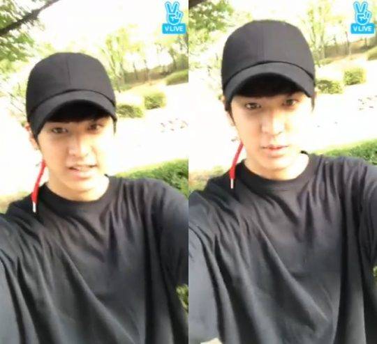 아이콘 정찬우 / 사진=네이버 V라이브 방송화면 캡처