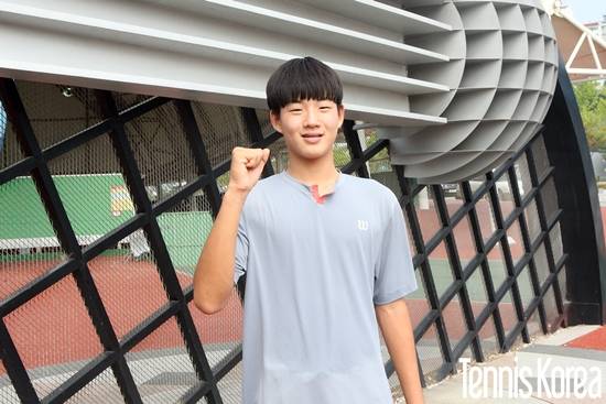 자신의 첫 프로대회 안성퓨처스에서 값진 경험을 했다는 김동주. 사진= (안성)박준용 기자