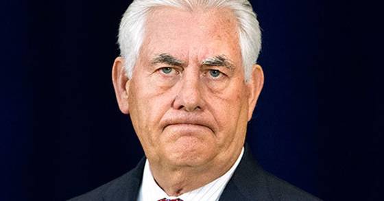 렉스 틸러슨 미국 국무장관