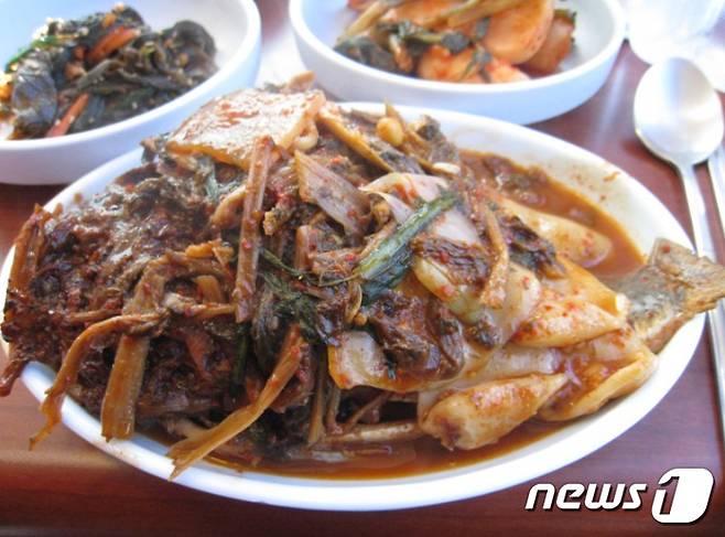 진천 붕어찜. © News1