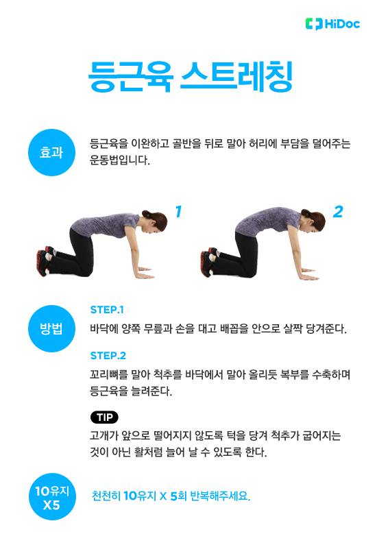 척추협착증 운동법