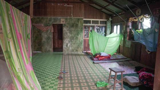 탄산마을에서 머문 현지인의 집.