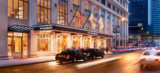 미국 시카고에 있는 JW메리어트 호텔. [사진 메리어트 인터내셔널]