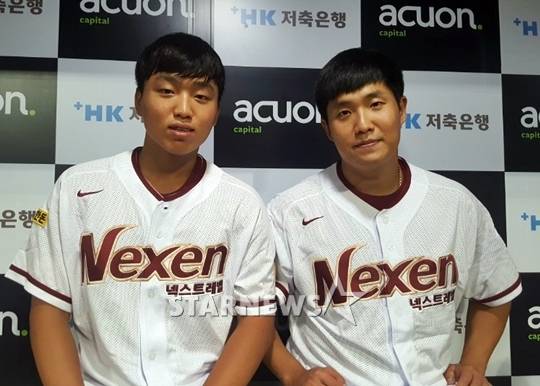 넥센 이승호·손동욱 "넥센은 자율의 팀, 기회 꼭 잡겠다" (일문일답)
