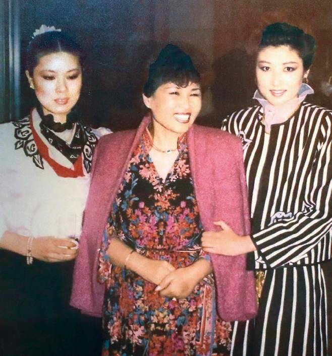 미스코리아 입상자들과 함께.