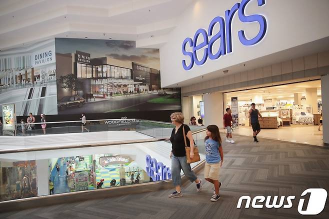 미국 일리노이주 샴버그에 위치한 우드필드 쇼핑몰.  © AFP=뉴스1