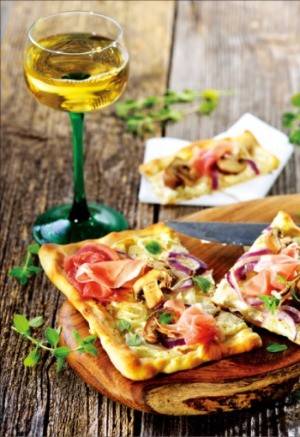 알자스식 피자 타르트 플랑베. 셔터스톡  제공