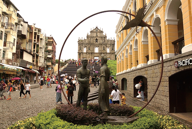 유럽과 중국 문화가 잘 융합된 성 바울 성당&nbsp;​© 사진=모종혁 제공​
