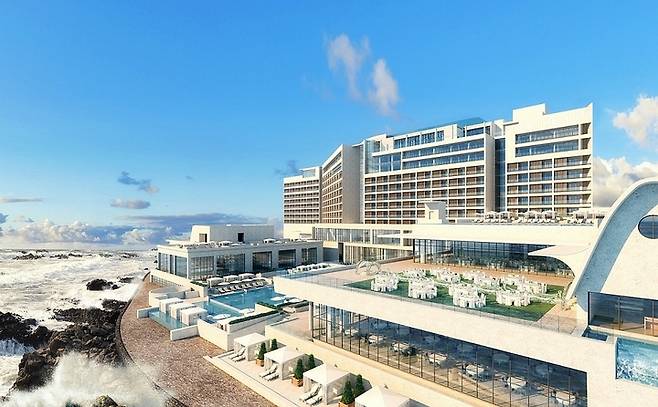 부산 기장군 오시리아관광단지에 지난달 초 오픈한 힐튼 부산.(자료 사진)