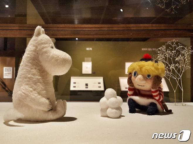핀란드 독립 100주년 기념-무민 원화전 전시 일부© News1