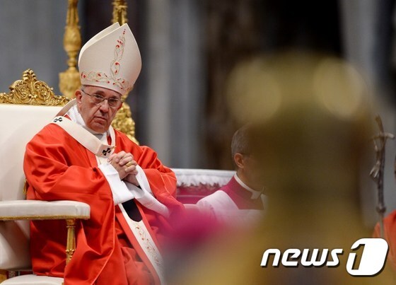 프란치스코 교황.© AFP=뉴스1