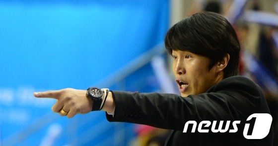 위성우 한국 여자농구 대표팀 감독. © News1 양동욱 기자