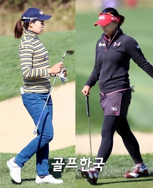 전인지(21·하이트진로), 고진영(20·넵스)이 초청을 받아 출전한 미국여자프로골프(LPGA) 투어의 시즌 서너 번째 메이저대회인 US여자오픈과 브리티시 여자오픈에서 선전을 펼치면서 한국 여자골프가 세계 최강임은 다시 한 번 입증하고 있다. 사진은 2014년10월17일 하나외환 챔피언십에서의 모습이다. ⓒ골프한국