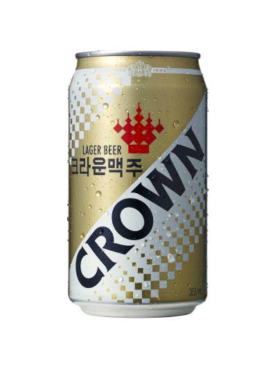 연말 한정판인 하이트진로 '크라운맥주'