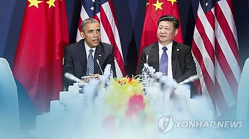 버락 오바마 미국 대통령과 시진핑 중국 국가주석.(연합뉴스 자료사진)