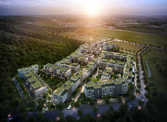 e편한세상 테라스 위례 조감도