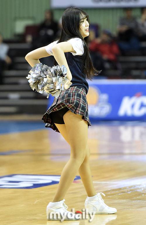 ▲치어리더 '요염한 뒤태'