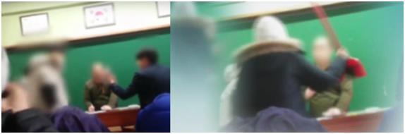 경기 이천시 한 고등학교의 이른바 ‘교사 빗자루 폭행’사건.