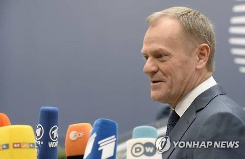 도날드 투스크 EU 정상회의 상임의장(AFP=연합뉴스)