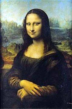 ▲루브르 박물관에 보관된 '모나리자'