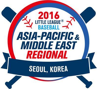 2016 리틀야구리그 아시아-태평양 및 중동지역 예선 로고.