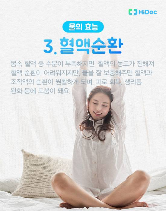 물의 효능