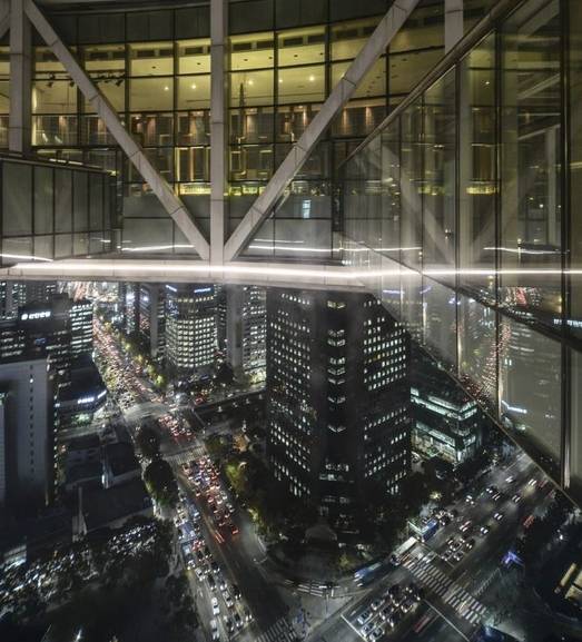 탑클라우드에서 바라본 종로 일대의 야경. /탑클라우드 제공