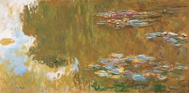 알베르티나 미술관에서 감상할 수 있는 모네의 'The Water Lily Pond(수련 연못)'. 알베르티나 미술관 제공