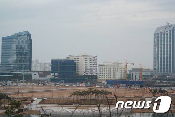 광주·전남공동혁신도시인 나주 빛가람혁신도시 모습.(나주시 제공) 2015.2.3© News1