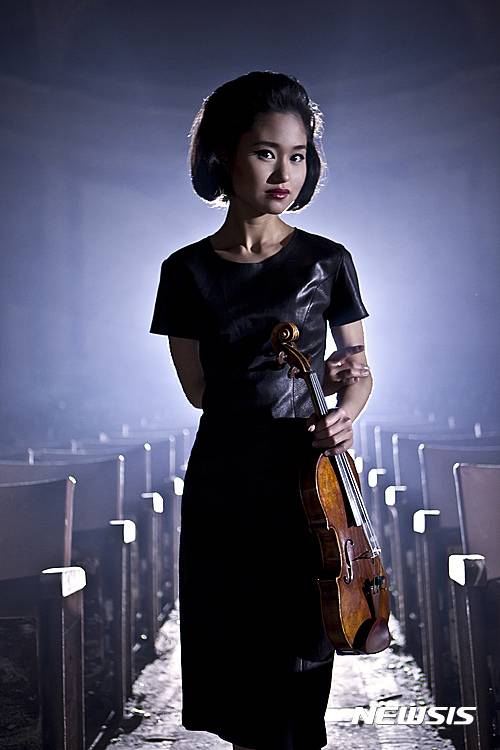 【서울=뉴시스】쇼지 사야카, 일본 바이올리니스트(사진= Formento & Formento)