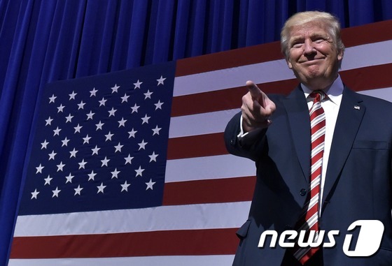 도널드 트럼프 미국 공화당 대선후보. © AFP=뉴스1