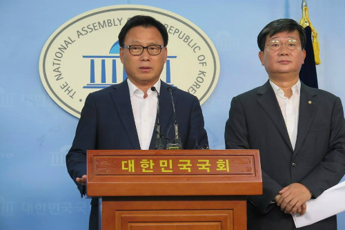 더불어민주당 박광온 의원 (왼쪽, 사진=박광온 의원 페이스북)