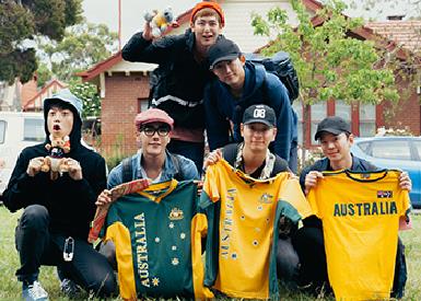 호주를 찾은 아이돌 그룹 '2PM'[출처: JYP & IHQ]