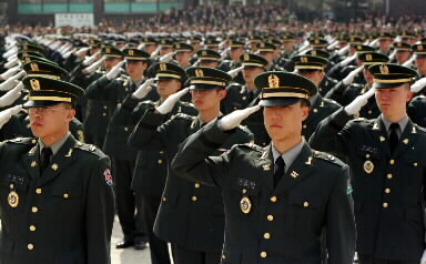 ROTC 후보생들. 국민일보 자료사진
