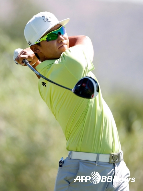 김민휘(25)가 PGA 투어 커리어빌더 챌린지 3라운드에서 9언더파 63타를 쳤다. ⓒAFPBBNews = News1