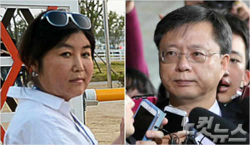 최순실 씨와 우병우 청와대 전 민정수석 (사진=자료사진)