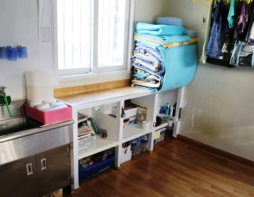 서울구치소 기관안내에 올라온 수용거실 사진. 사진=법무부 교정본부 홈페이지