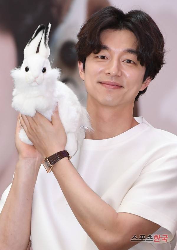 국내 동물 실험 반대 캠페인 행사에 참석한 배우 공유. 사진=이혜영 기자 lhy@hankooki.com