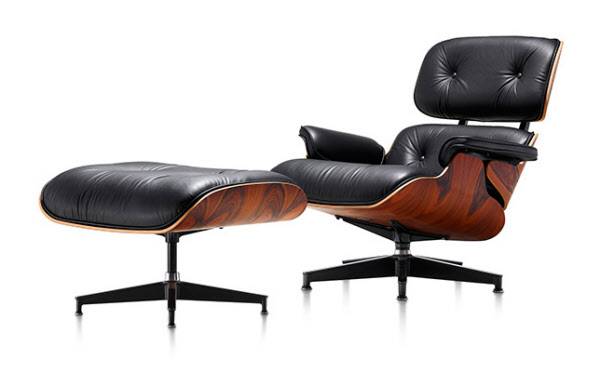 문재인 의자로 알려진 허먼밀러의 '임스 라운지 체어' /허먼밀러 홈페이지