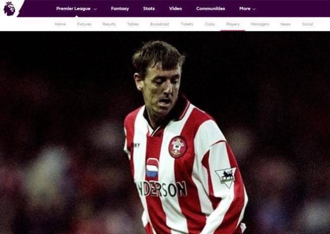 사진=프리미어리그 공식 홈페이지 캡처