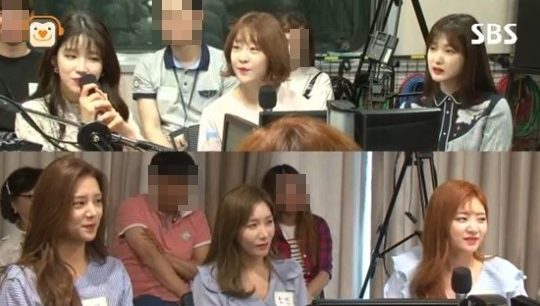 SBS 러브FM ‘윤형빈, 양세형의 투맨쇼’ 라붐 / 사진=보이는 라디오 캡처